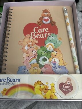 Care Bears Stationery Set with Notebook and Pencil
